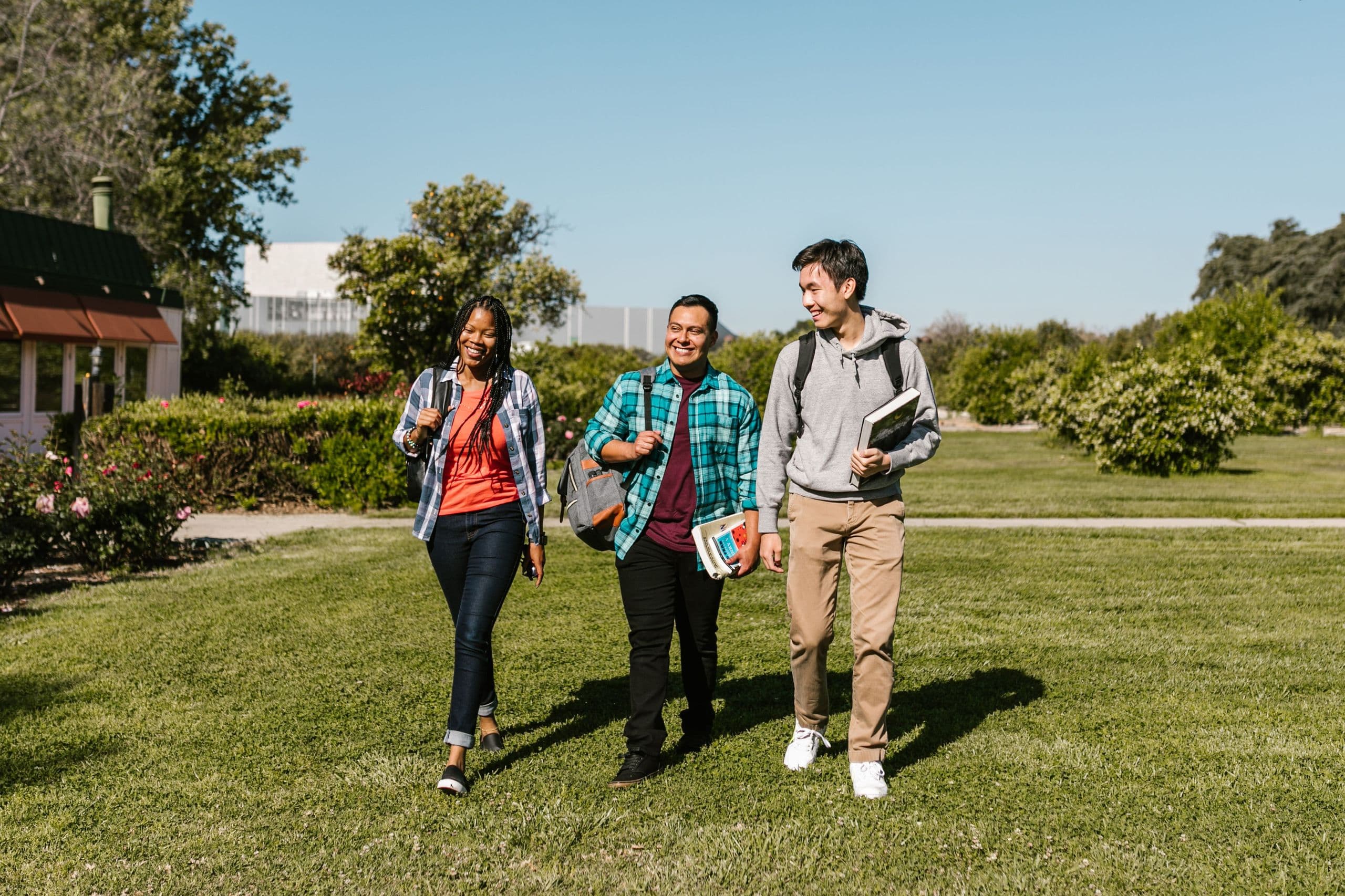BCCA students on campus
